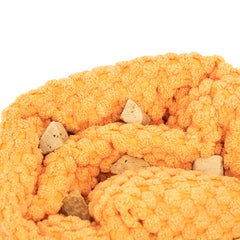 Giocattoli per cani Snail Snuffle Toys, giocattoli cigolanti per animali domestici, giochi cerebrali, distributori di snack per l'allenamento dell'istinto di ricerca del cibo, giocattoli di peluche arricchenti "nascondi e annusa" contro la noia