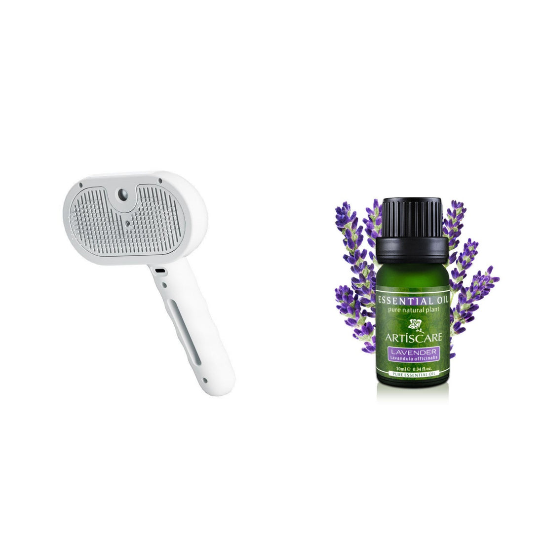 Pettine spray per animali domestici Rimuovi peli di animali domestici Spazzola per la pulizia Strumenti per la toelettatura di cani e gatti Pettine umidificatore con nebulizzatore d'acqua Forniture per animali domestici