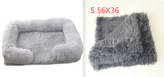 Cuccia Rotonda in Peluche per Cani Invernale