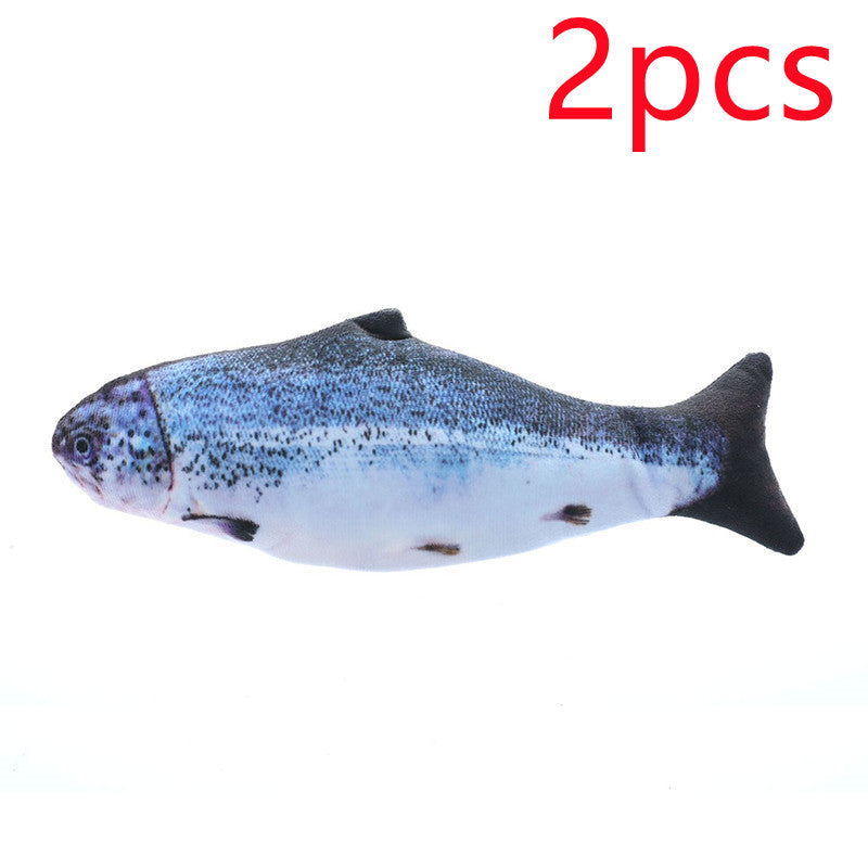 Simulazione Elettrica Pesce Giocattolo per Gatti