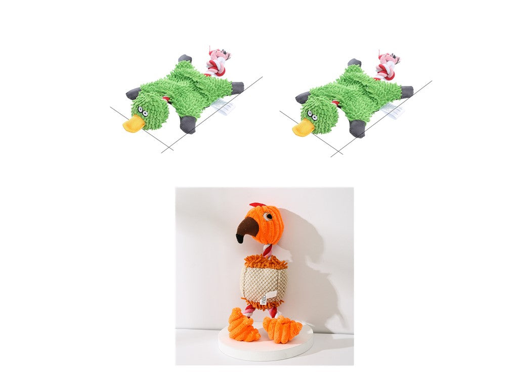 Gioco per Animali Domestici a Forma di Asino Giocattolo da Masticare in Corduroy per Cani Cuccioli con Squeak Morbido Osso di Peluche Gioco Molare per Cani Gioco per Addestramento Cani
