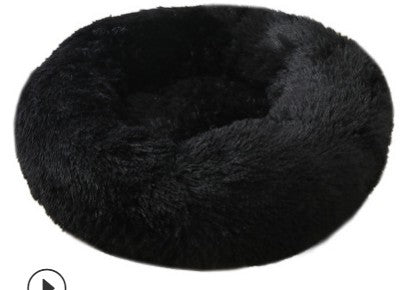 Lettiera Rotonda Peluche per Cani e Gatti