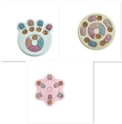 Giocattoli Rompicapo per Cani, Aumento del QI, Distribuzione Lenta Interattiva, Giochi di Addestramento per Cani, Alimentatore per Cani di Piccola e Media Taglia, Giocattolo per Addestramento di Animali Domestici