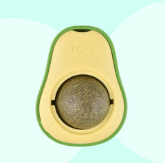Giocattolo multifunzionale Catnip Menta Gatto Avocado Girevole a 360 gradi, autoriparante, per animali domestici
