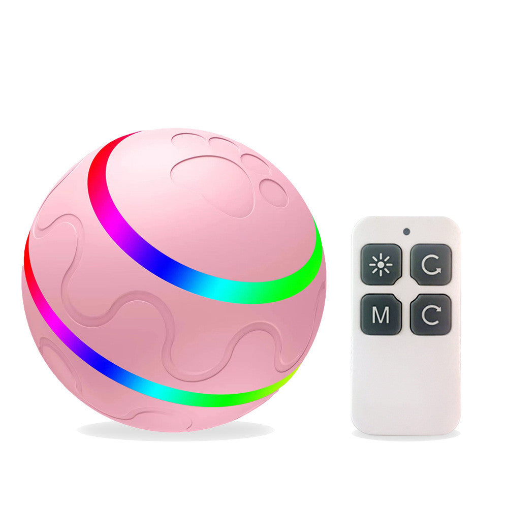 Pet New Cat Wicked Ball Toy, Palla Intelligente USB, Giocattolo Gatto con Sfera Rotante Automatica