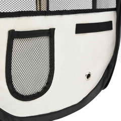 Foldable Puppy Playpen with Carrying Bag 125x   Foldable