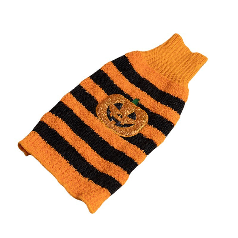 Maglioni di Halloween per cani, costume per animali domestici, maglione Teddy caldo per il tempo libero, abiti Cosplay per cani, vestiti per animali domestici