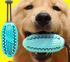 Giocattoli per cani, ventosa in silicone, giocattolo interattivo a palla per cani, da masticare e mordere, pulizia dei denti, spazzolino da denti, articoli per animali domestici