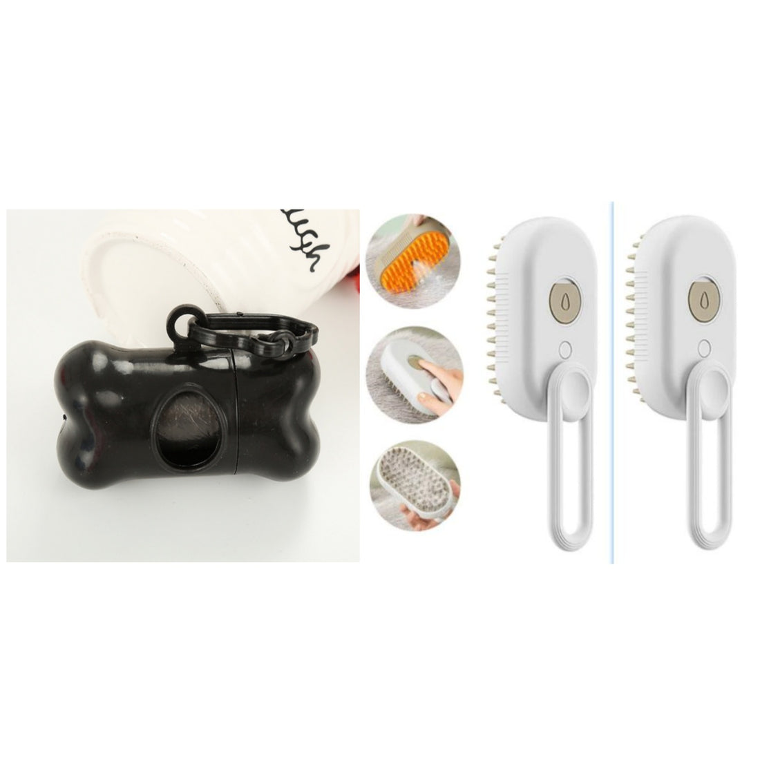 Spazzola a vapore per gatti Spazzola a vapore per cani 3 in 1 Spazzole elettriche spray per peli di gatti per massaggio Pettine per toelettatura animali Pettini per la rimozione dei peli Prodotti per animali domestici