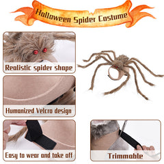 Costume da Ragno Gigante per Animali Domestici di Halloween