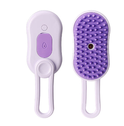 Spazzola a vapore per gatti Spazzola a vapore per cani 3 in 1 Spazzole elettriche spray per peli di gatti per massaggio Pettine per toelettatura animali Pettini per la rimozione dei peli Prodotti per animali domestici