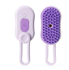 Spazzola a vapore per gatti Spazzola a vapore per cani 3 in 1 Spazzole elettriche spray per peli di gatti per massaggio Pettine per toelettatura animali Pettini per la rimozione dei peli Prodotti per animali domestici