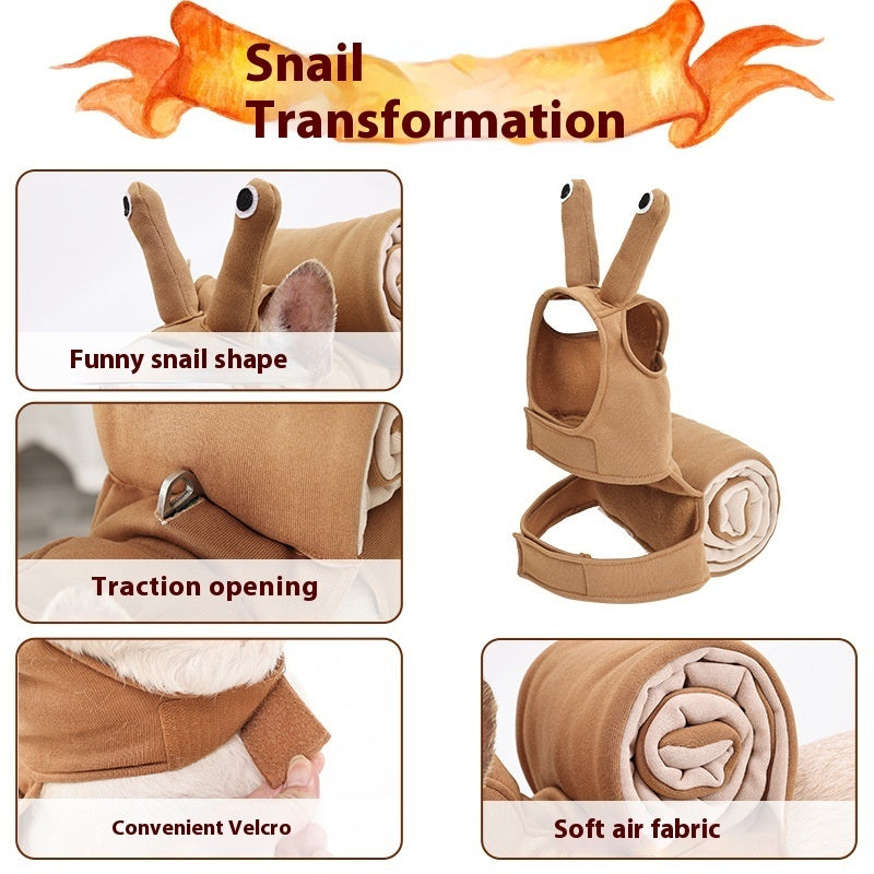 Fascia per capelli gatto-lumaca Costume di Halloween per cani