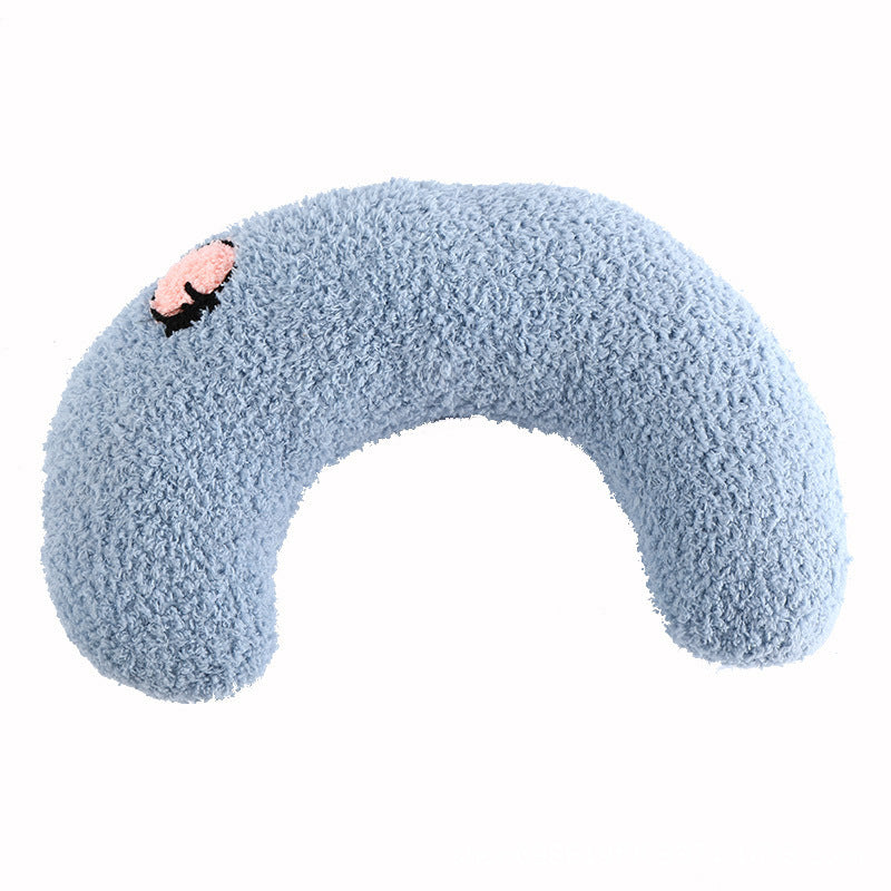 Piccolo cuscino per gatti, alla moda, protezione per il collo, sonno profondo, cuscino a forma di U per cuccioli, cuscino per animali domestici, poggiatesta per gattini, cuscino per cani, prodotti per animali domestici